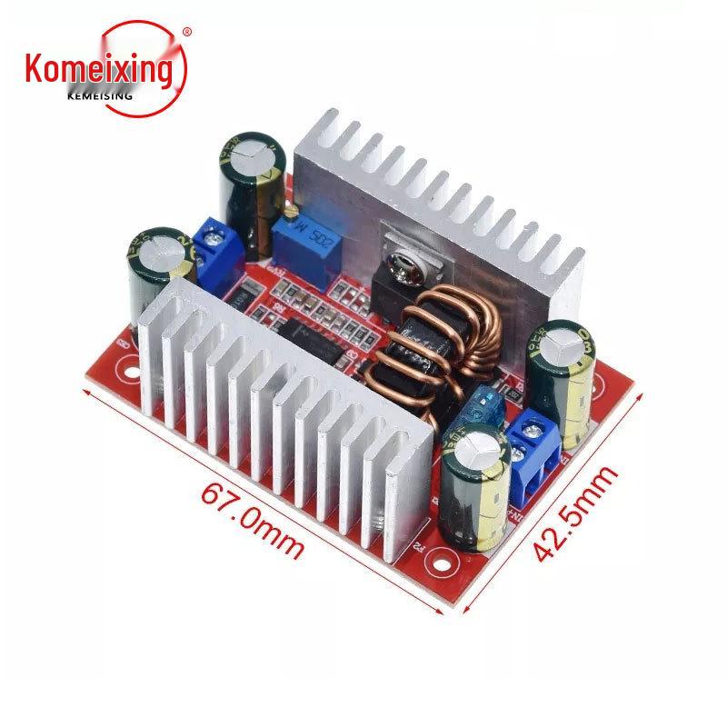 Модуль питания DC-DC регулируемого повышающего преобразователя 15A 400W для светодиодов и автомобильного зарядного устройства