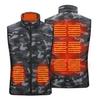Outdoor Warm Clothing Heated For Riding Skiing Fishing Charging Via Heated Coat