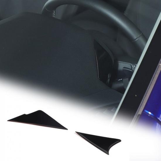Glossy Piano Black Dashboard trument Side Trim Sticker For Subaru WRX VB 22+