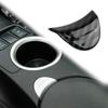Carbon Fiber Look Central Armrest Box Switch Cover Trim For Nissan 370Z 2009-20