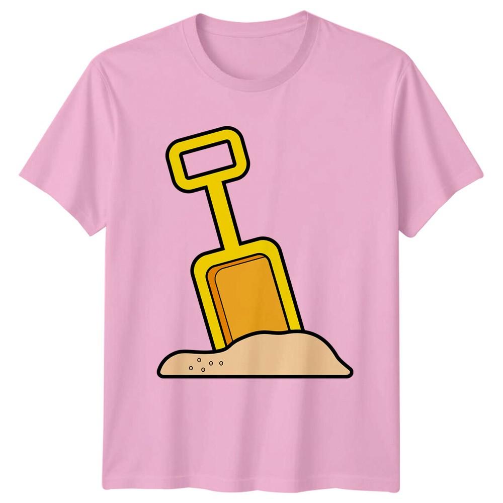 Sand Shovel Beach Toys Unisexs TShirt Unisexs Tee Graphic Unisex Top