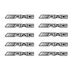 Car Styling 3D Aluminum Speaker Audio Stickers Badge Emblem Decal For Mercedes Benz AMG W124 W202 W203 W204 W210 W211