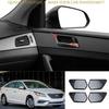 Для Hyundai Sonata 2015-2019 Накладка на внутреннюю ручку двери из настоящего карбона