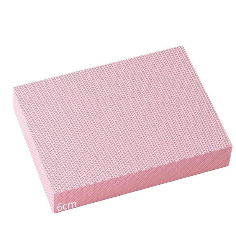 Коврик для йоги и фитнеса из бесшумной нескользящей толстой пены и ролик для пресса с подушечкой для колен