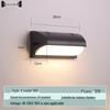 Водонепроницаемая светодиодная настенная лампа с датчиком для улицы