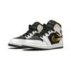 Детские кроссовки Air Jordan 1 Mid PS White Gold Multi-Color Black 640734-190