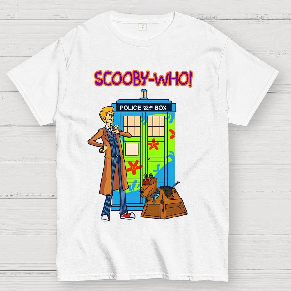 Scooby-Who! 100% Cotton Summer Casual Cool Loose T-Shirt