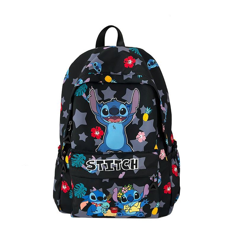 Рюкзак Disney Стич большого объема, легкий, нейлоновый, дышащий, для подростков, в школу, для путешествий