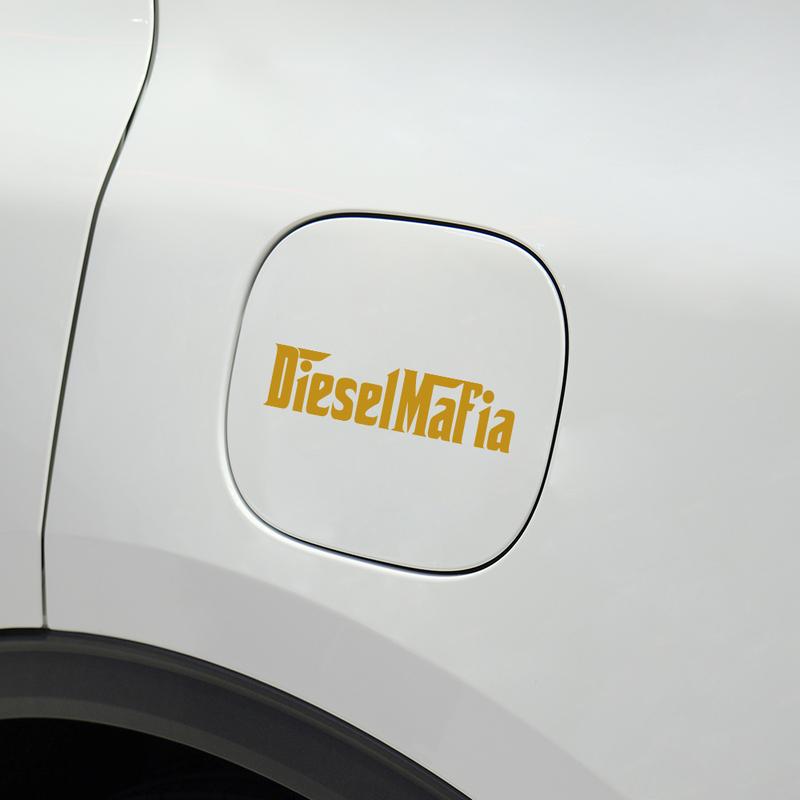 12x3см Наклейки Diesel Mafia DIY Виниловые Декали Декор Самоклеящиеся Аксессуары для Стайлинга Для Кузова Автомобиля Окон Мотоцикла Грузовика Велосипеда