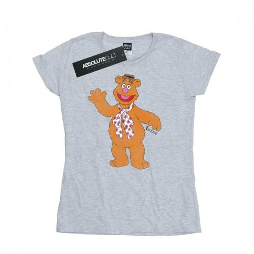 Disney Женская/женская классическая хлопковая футболка The Muppets Fozzy