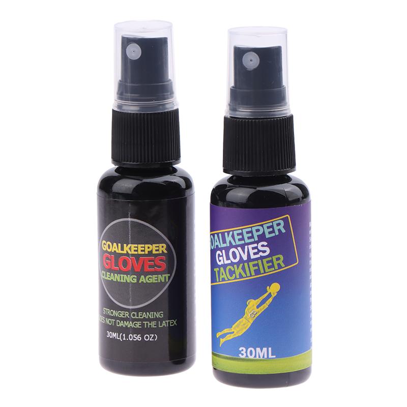 Вратарские перчатки Клей Липкий футбол Футбольная вратарская формула Бутылка с клеем Очищающее средство Липкий противоскользящий клей Латекс