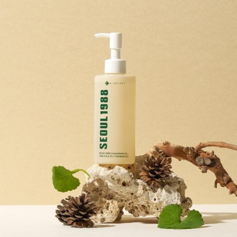 K-SECRET Сеул, 1988 г. Очищающее масло: Pine Cica 1% + Пробиотики 200мл