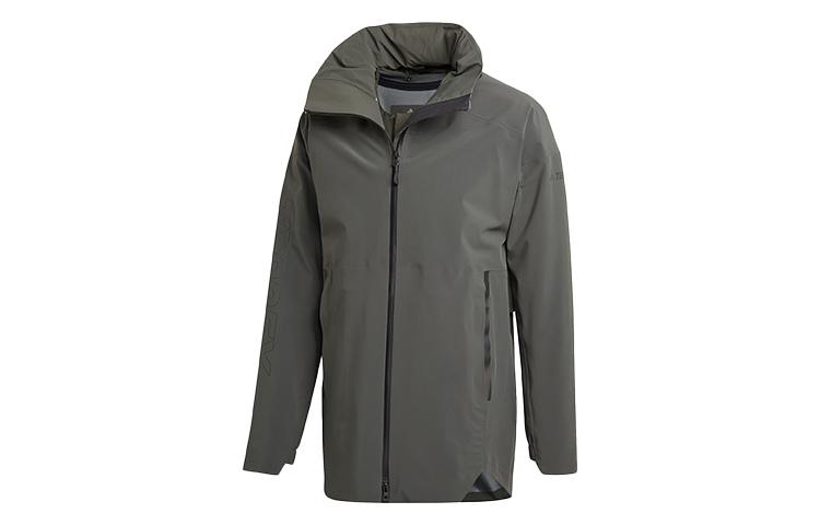 adidas MYSHELTER Куртки Мужские Глубокий Землистый Коричневый С Капюшоном Умеренный Другое FP8452