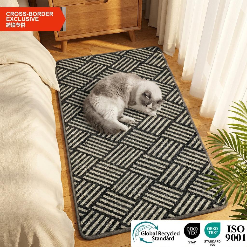 Pet Minimalist Style Small Fresh Entrance Entrance Bathroom Kitchen Floor Mat Floor Mat Non-slip Machine Washable Carpet