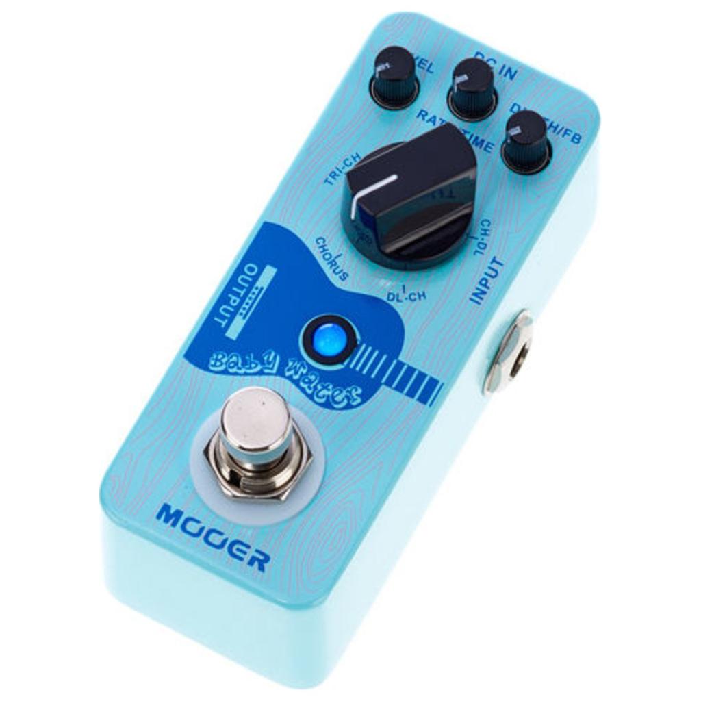 Mooer Micro Series Acoustic Guitar Delay Chorus Pedal Baby Water &