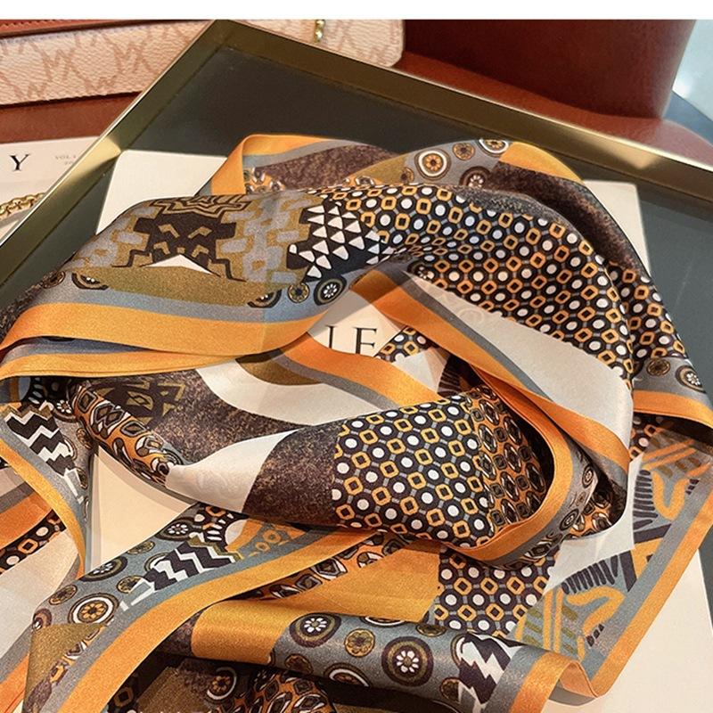 Summer Trend Streamer Medium Long Silk Scarf Women'S Ribbon Japanese And Korean Sweet Style Strap