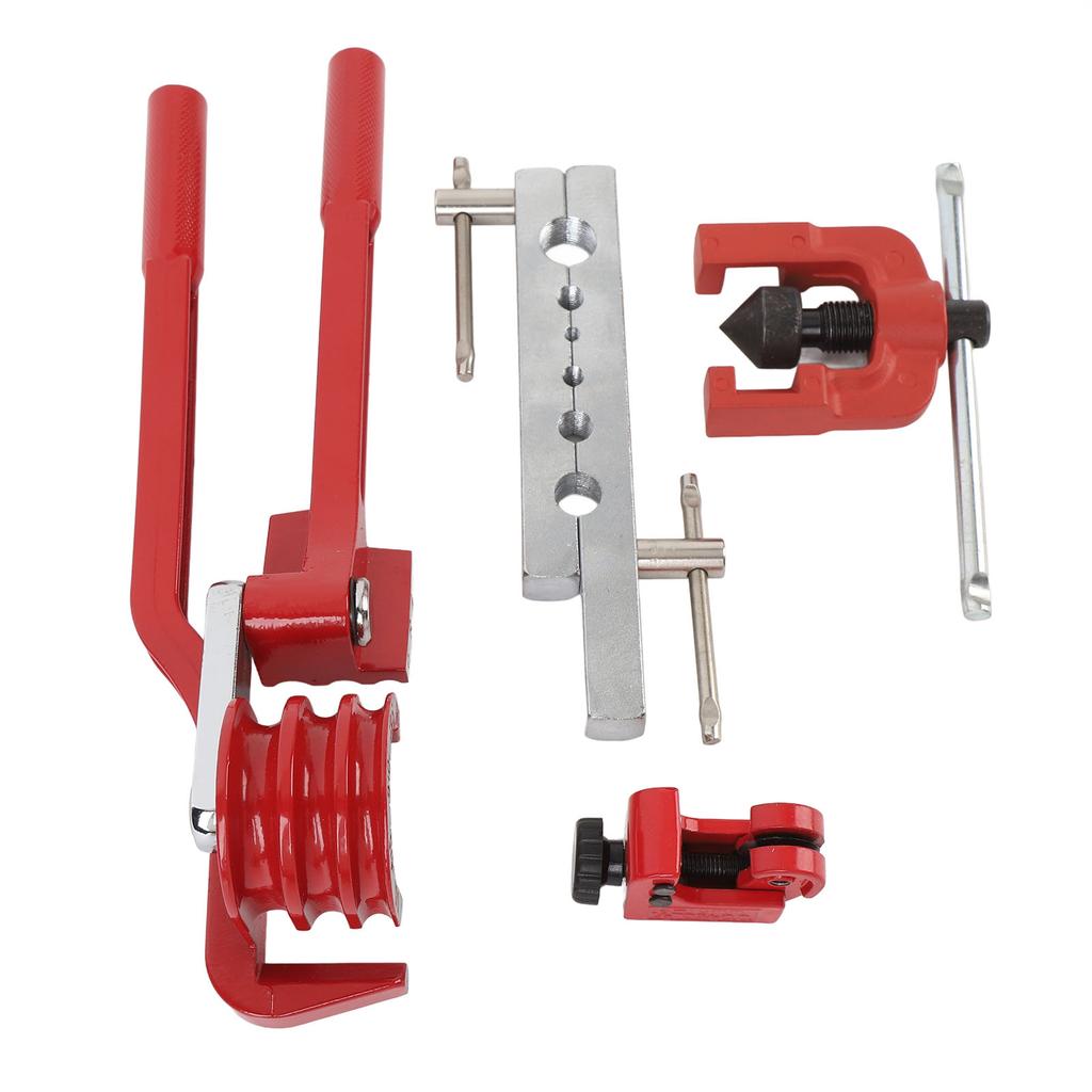 3 16 Inch Brake Line Kit Professional Copper Coated Brake Line Flaring Tool Kit for Most Hydraulic Braking Systems