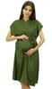 Bimba Maternity Robe Nursing Coverup With Side Shoulder Buttons Baby Shower