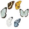 5 Pcs Colourful Butterfly Bookmarks Cute Magnetic Bookmark Double Sided Magnetic Page Markers Page Clip Buckles for Book Lover