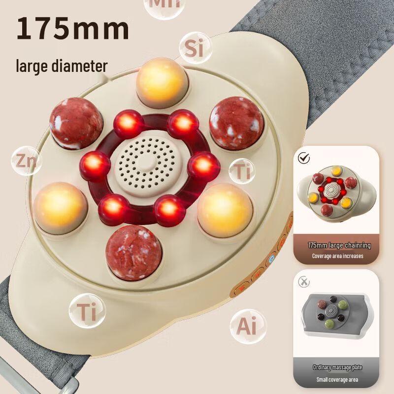 AUX Automatic Bianstone Waist & Abdominal Massager CN plug (adapter included)