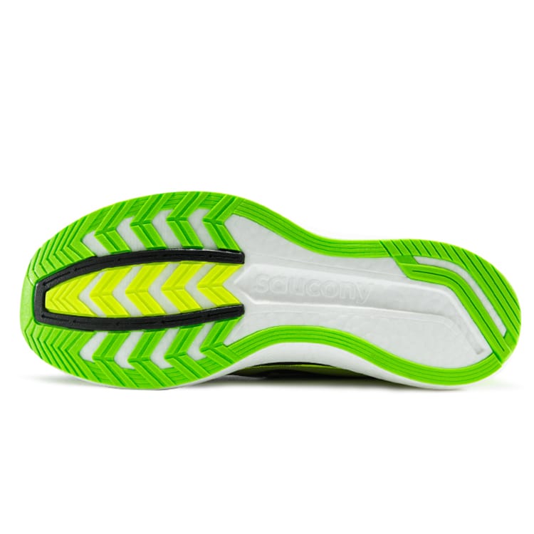 SAUCONY Нескользящие Износостойкие Низкие Беговые Кроссовки Мужские Черно-Зеленые S20598-87(M )