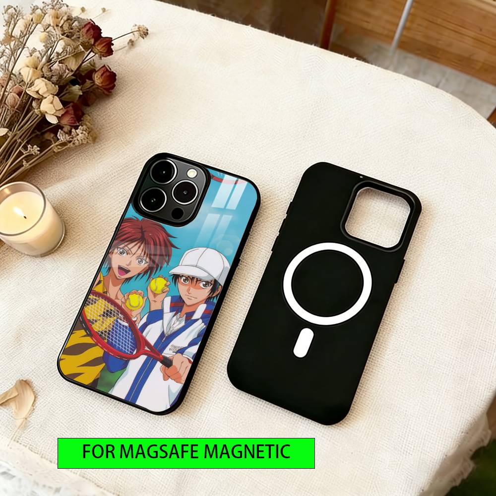 The Prince of Tennis Phone Case For iPhone17,16,15,14,13,12,11 Plus,Pro Magnetic with Magsafe Wireless Charging