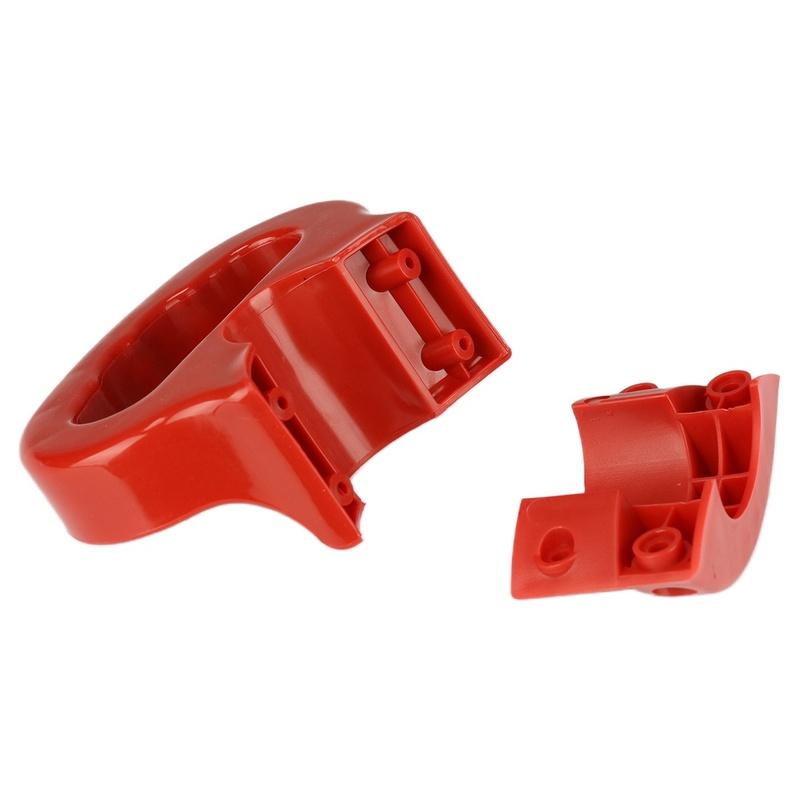 Red Handle For Crank Trailer Jack RV Towing Equipment 48mm Shaft an Standard Comfortable Grip Portable Design