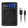 Портативное зарядное устройство EN-EL20 с ЖК-дисплеем, замена для аккумуляторов камеры 1 AW1 J1 J2 J3 J4 PM006, ЖК-зарядное устройство