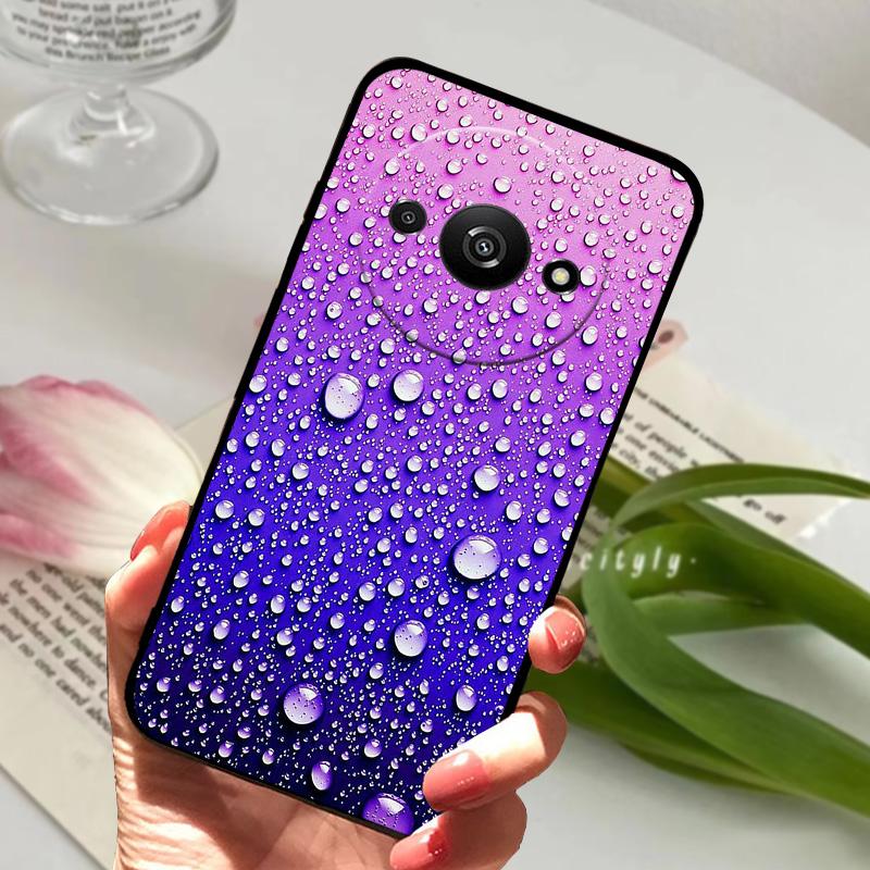 Чехол для Redmi A3 23129RN51X Модный Мягкий Силиконовый ТПУ Защитный Чехол для Телефона Для Xiaomi Redmi A 3 Pro Fundas A3x Бамперы