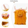 Плюшевые куклы яка Праздничные куклы-украшения Куклы-гномы Шотландский як Куклы-украшения