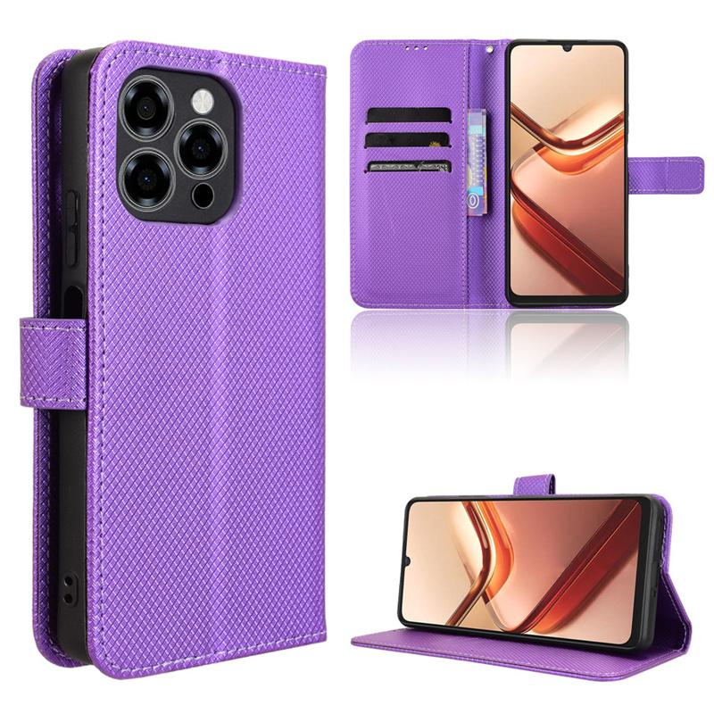 Однотонный кожаный кошелек-книжка для Doogee Note 58 59 Note58 Note59 Pro Магнитная обложка-книжка Держатель Чехол Coque Fundas Оболочка
