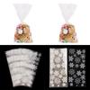 Gift Transparent Party Supplies Cookies Storage Cellophane Baking Packaging Christmas Candy Bags