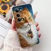 Чехол для Xiaomi Redmi 15 5G Милый Кот Роскошный Расписной Чехол 6.9'' Мягкий Тонкий Чехол для Телефона Для Xiaomi Redmi 15 Redmi15 4G Fundas Coque
