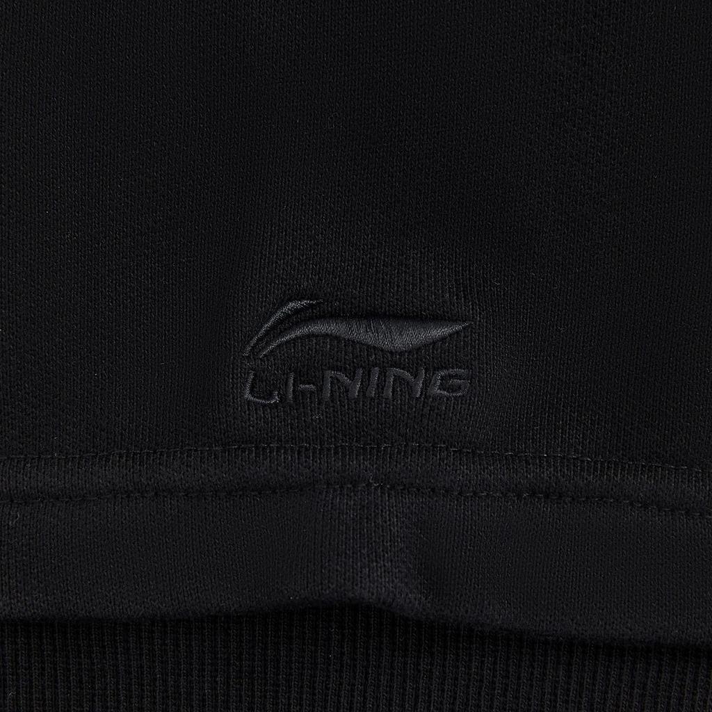 Li Ning Модная спортивная серия Худи Пуловер Свободная толстовка с надписью Женская толстовка AWDVE46-2