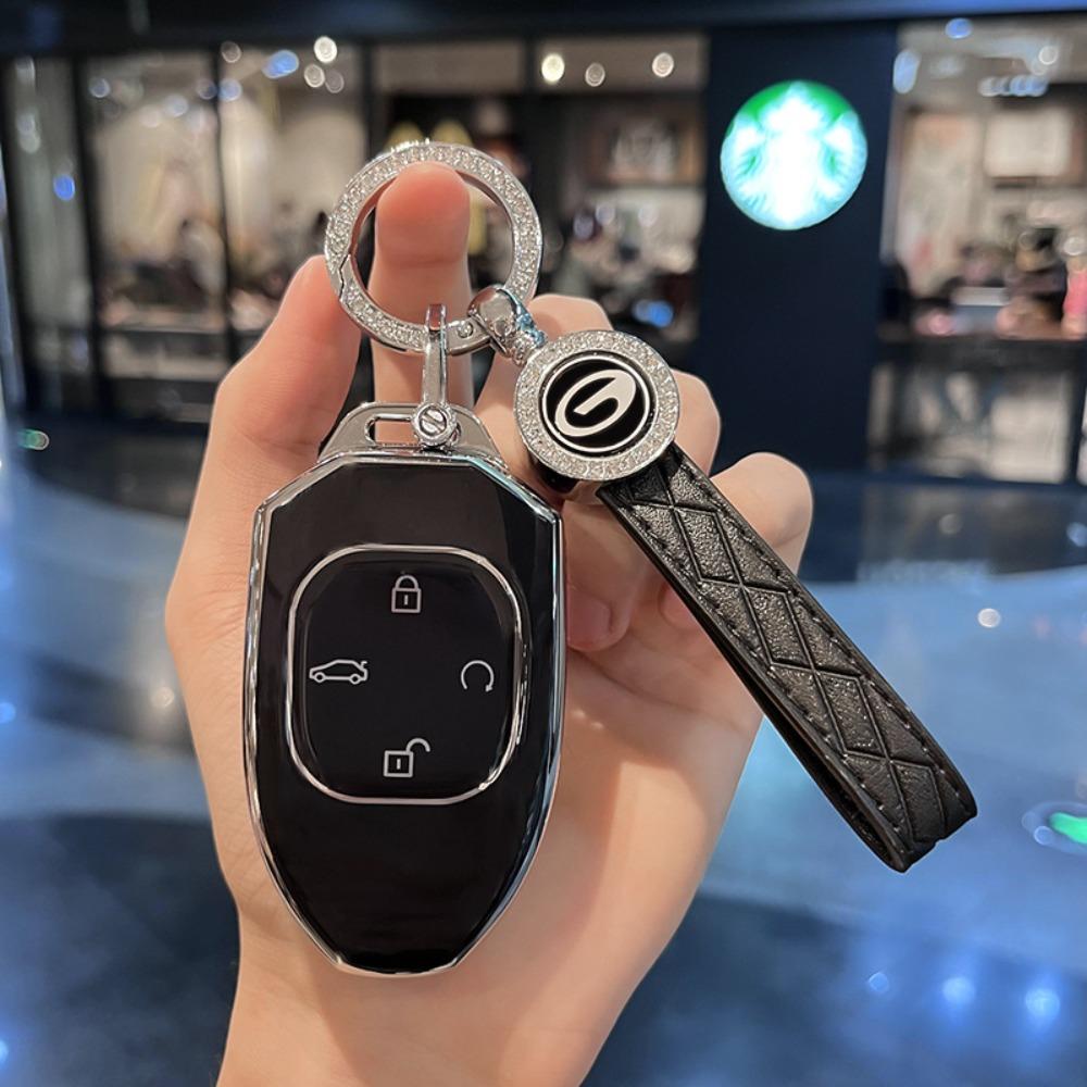 Полностью защитный алюминиевый сплав Чехол для ключа для GAC Trumpchi M8 Master Shadow Panther E9 Shadow Cool GS3 Shadow Speed
