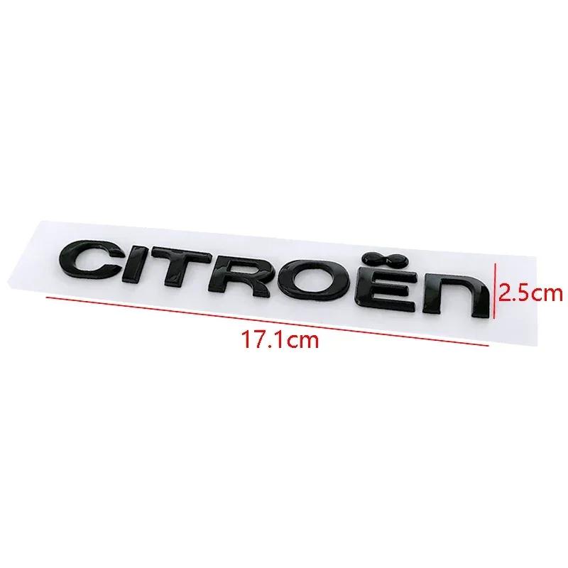 ABS Наклейка-значок на задний багажник автомобиля для Citroen C1 C3 C4 C5 DS3 DS4 DS5 Berlingo Jumpy Numero Автоаксессуары для модификации