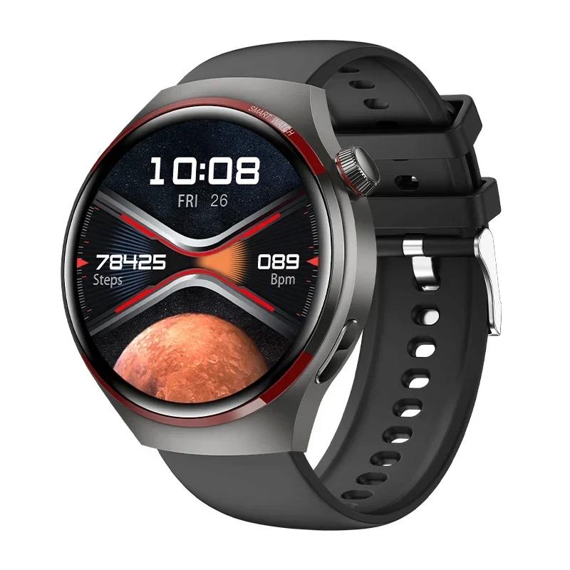 2024 Новые оригинальные часы 4 Pro, мужские деловые часы GT4, GPS, спортивный трекер, AOMLED, HD-экран, NFC, Bluetooth, умные часы с вызовом