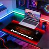Custom Name Personalized Football team F.C Pattern Mousepad, Laptop PC Desk Mat, Decorative Desk Mat for Home Keyboard Pad Gift