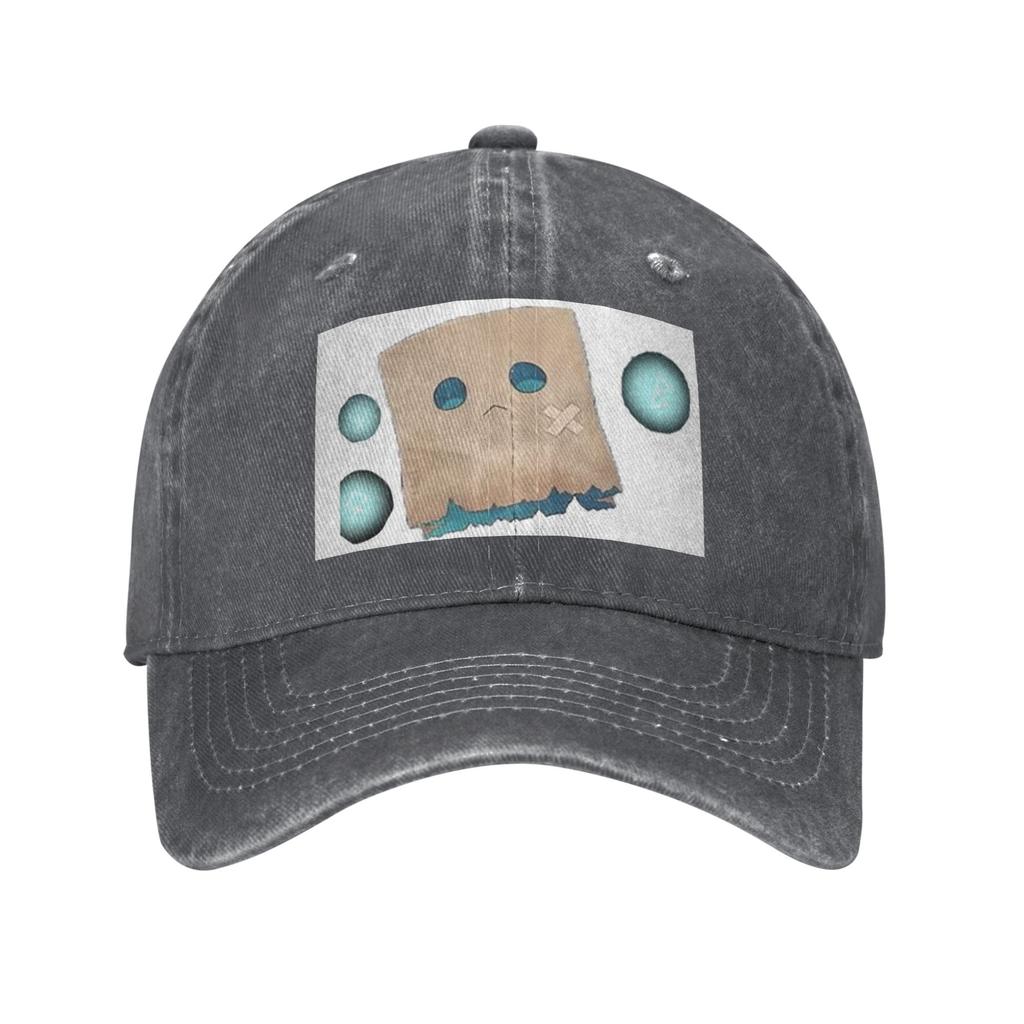 Nanashi Mumei - Nameless Friend Baseball Caps Fashion Denim Fabric Hats Casquette Streetwear Baseball Cowboy Hat for Unisex