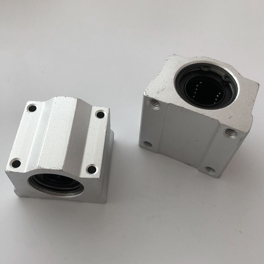 SCS16UU SCS20UU Slide Bushing Block CNC Router Guild Rail Shaft 3D Printer Shafts Rod Parts