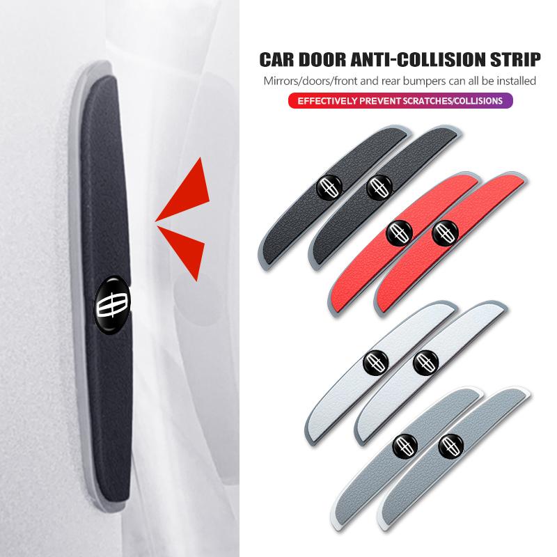 Rubber Anti-scratch Strip Car Door Scratch Protector Stickers For Lincoln Navigator MKZ MKX MKC MKT Continental Nautilus bsy5