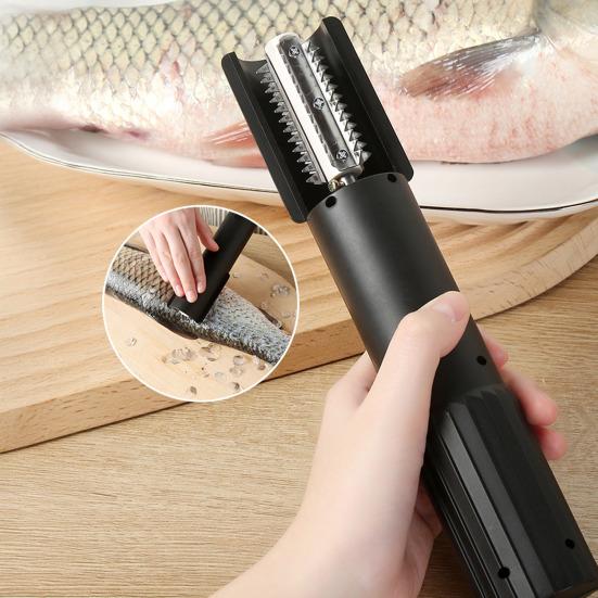 Машина для чистки чешуи рыбы Ручной скребок для рыбы Терка для кокоса Влагозащищенный дизайн Инструмент для чистки чешуи рыбы Машина для удаления чешуи рыбы