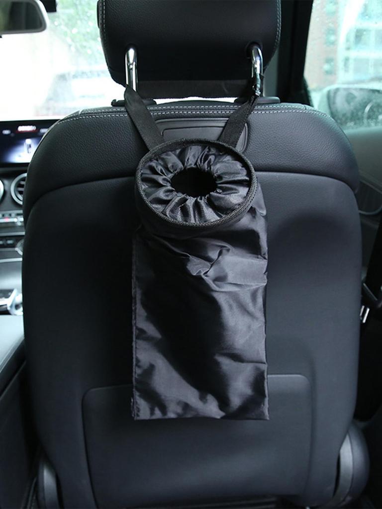 1PC Car Garbage Storage Hanging Bag Car Mounted Environmental Protection Garbage Bag Seat Back Storage Hanging Bag