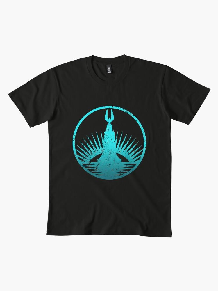 BioShock Bioshock Rapture Teal Faded Premium T-Shirt