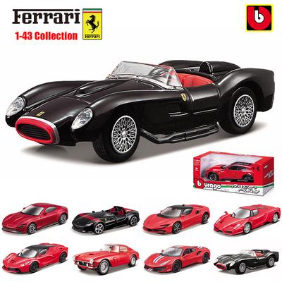 Ббураго 1:43 Несколько стилей Ferrari Testa Purosangue MONZA SP2 ROMA 250 Rossa 458 488 GTB F40 ENZO Игрушка Металлическая модель автомобиля