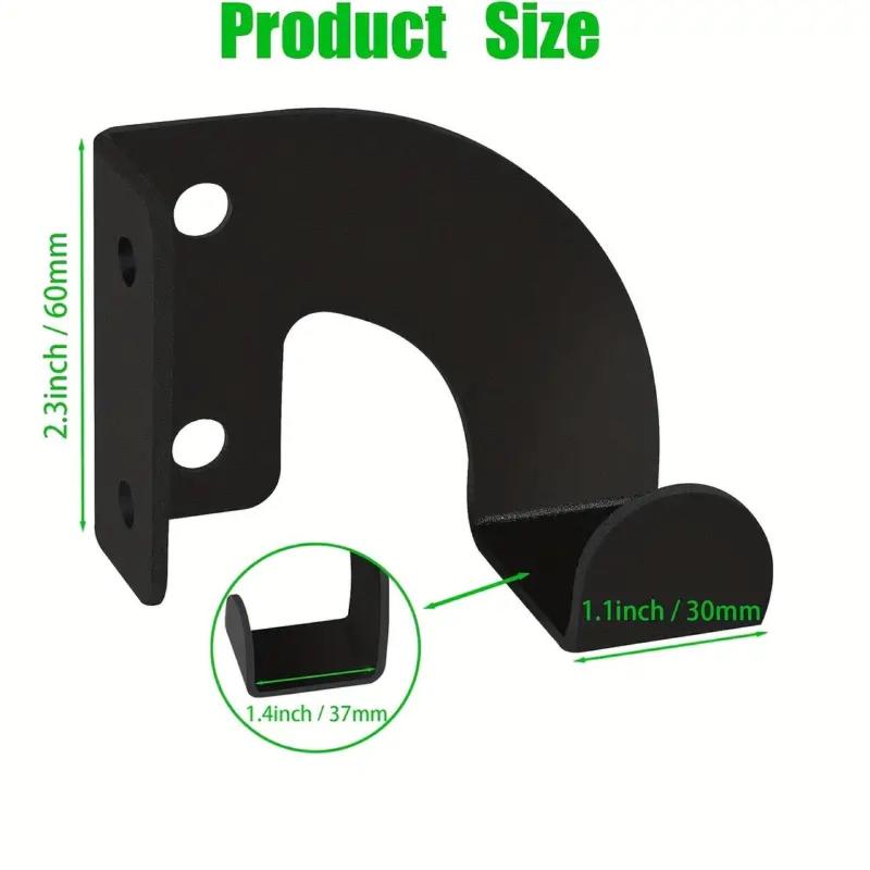 Heavy Duty Chainsaw Wall Mount Metal Holder - Steel Electric Tool Hook Bracket for Garden Chainsaw Storage Rack