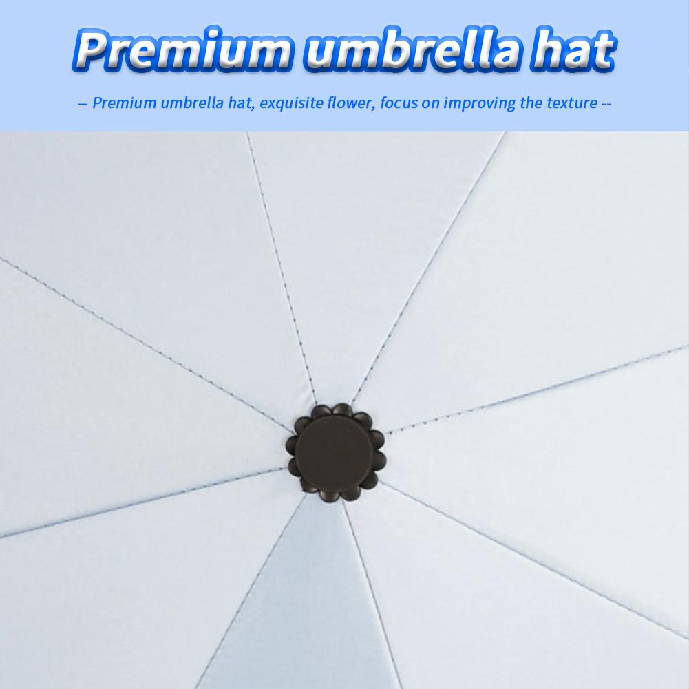 Folding Automatic Umbrella Lightweight Strong Protection Mini Umbrella 8 Resin-reinforced Fiberglass Umbrella