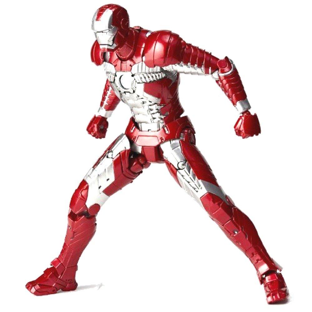 Специальные эффекты Revoltech 041 Железный человек 2 Железный человек Марк 5 окрашенная фигурка Немасштабная ABS&PVC [предмет]