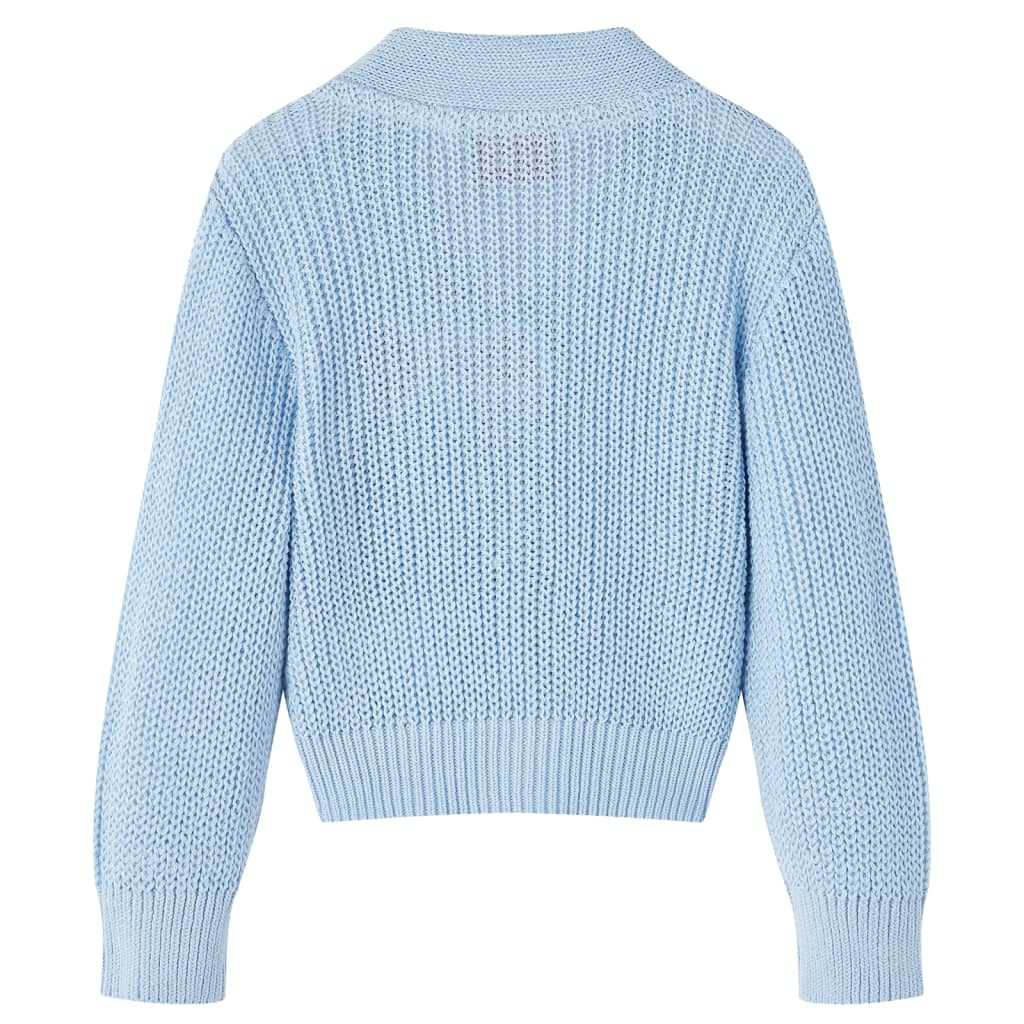 Kids Knitted Jacket Blue 92