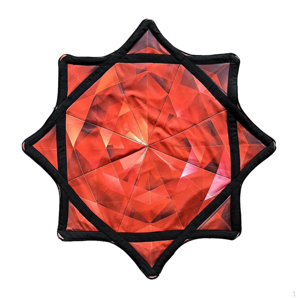 Flow 24.41 дюймов в диаметре легкий сложный Yangko для продвинутого легко вращающегося танца